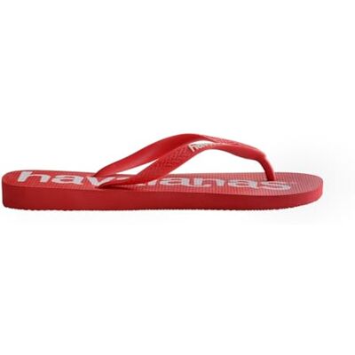 Havaianas Top Logomania (Mini Me) FlipFlop Unisex niños Ruby Red 27 EU Havaianas Top Logomania (Mini Me) FlipFlop Unisex niños Ruby Red 27 EU