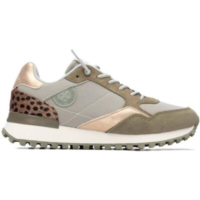 XTI Zapatilla Mujer Kaki Calzado Cómodo y Versátil Moda Casual Modelo 03 (Talla 40) XTI Zapatilla Mujer Kaki Calzado Cómodo y Versátil Moda Casual Modelo 03 (Talla 40)