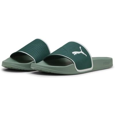 PUMA Leadcat 2.0 Shower, Chanclas Unisex adulto, Dark Myrtle Warm White Green Moon, 35.5 EU PUMA Leadcat 2.0 Shower, Chanclas Unisex adulto, Dark Myrtle Warm White Green Moon, 35.5 EU