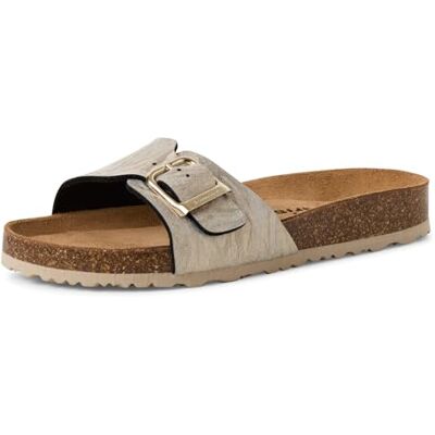 Tamaris Damen 1-27520-42, Mocasín Mujer, Lt Gold Struct, 42 EU Tamaris Damen 1-27520-42, Mocasín Mujer, Lt Gold Struct, 42 EU