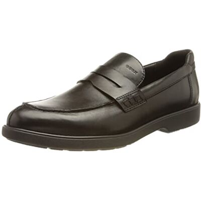 Geox U Spherica Ec11 C, Mocasines para Hombre, Negro (Black), 43 EU Geox U Spherica Ec11 C, Mocasines para Hombre, Negro (Black), 43 EU
