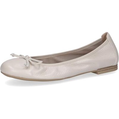 CAPRICE Bailarinas de Mujer de Piel con Lazo, Pearl Pearl DEE, 41 EU CAPRICE Bailarinas de Mujer de Piel con Lazo, Pearl Pearl DEE, 41 EU