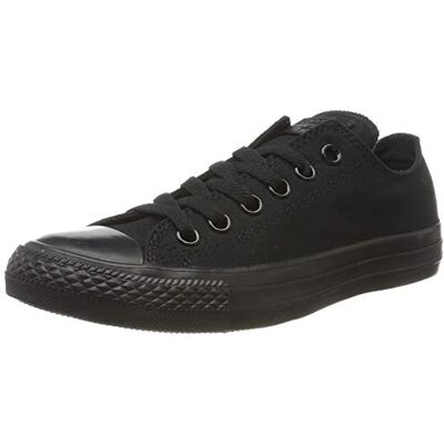 Converse Chuck Taylor All Star Low Black Canvas Trainers-UK 11 Converse Chuck Taylor All Star Low Black Canvas Trainers-UK 11