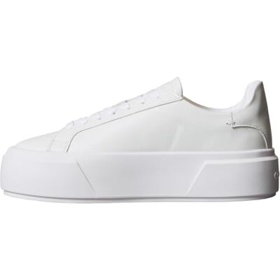 Calvin Zapatos Planos con Cordones LTH MG Yw0yw01928 para Mujer, Blanco Triple Blanco Brillante, 39 EU Calvin Zapatos Planos con Cordones LTH MG Yw0yw01928 para Mujer, Blanco Triple Blanco Brillante, 39 EU