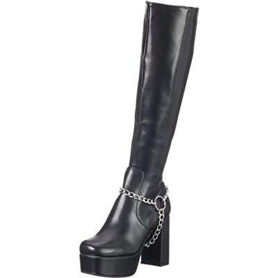 LAMODA Midnight Hour, Botas Altas hasta la Rodilla Mujer, Color Negro, 39 EU LAMODA Midnight Hour, Botas Altas hasta la Rodilla Mujer, Color Negro, 39 EU