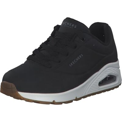 Skechers Uno, Zapatillas Mujer, Black Durabuck, 36.5 EU Skechers Uno, Zapatillas Mujer, Black Durabuck, 36.5 EU