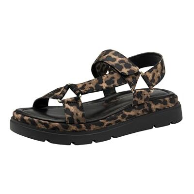 Tamaris Sandalias cómodas para mujer, marrón, 38 EU Tamaris Sandalias cómodas para mujer, marrón, 38 EU
