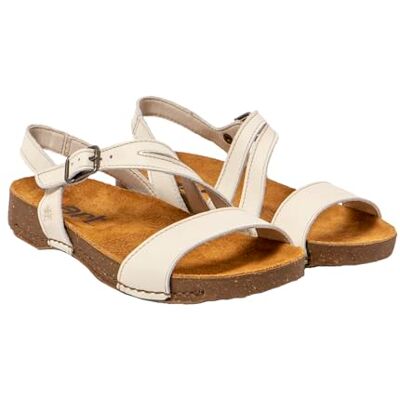 ART I Breathe, Sandalias planas Mujer, Nappa Cream, 36 EU ART I Breathe, Sandalias planas Mujer, Nappa Cream, 36 EU