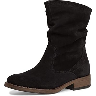 Tamaris Mujer Botas, señora Botas Slip-on,Botas,Medias Botas,botín,Bota de Deslizamiento,Alto,Black,37 EU Tamaris Mujer Botas, señora Botas Slip-on,Botas,Medias Botas,botín,Bota de Deslizamiento,Alto,Black,37 EU