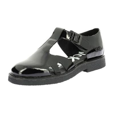Kickers Kick Leryne, Sandalias Planas Mujer, Negro, 36 EU Kickers Kick Leryne, Sandalias Planas Mujer, Negro, 36 EU
