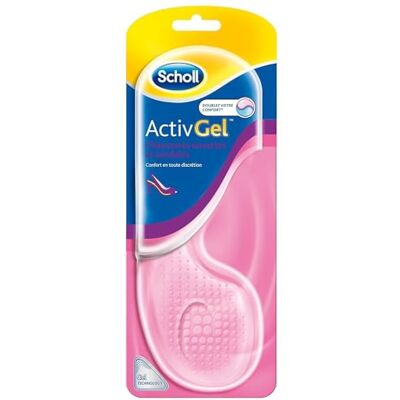 Dr.Scholl's SHOES Scholl – Plantillas Activgel para zapatos abiertos/sandalias Dr.Scholl's SHOES Scholl – Plantillas Activgel para zapatos abiertos/sandalias