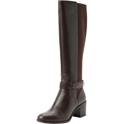 Geox D New Asheel, Botas Altas hasta la Rodilla Mujer, café, 38 EU Geox D New Asheel, Botas Altas hasta la Rodilla Mujer, café, 38 EU