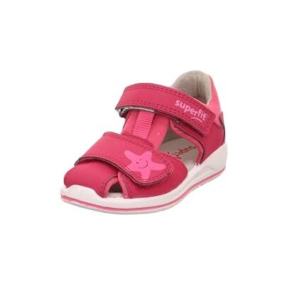 Superfit Chica Boomerang Sandalia, Rojo Rosa 5000, 28 EU Superfit Chica Boomerang Sandalia, Rojo Rosa 5000, 28 EU