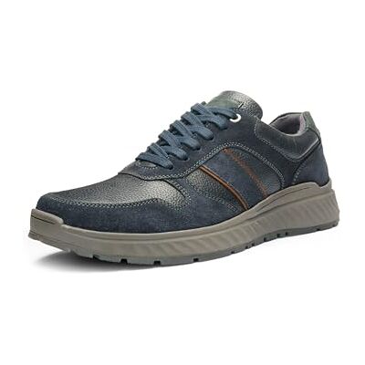 ARA Tomaso, Zapatillas Hombre, Blue Saddle, 43 EU Ancho ARA Tomaso, Zapatillas Hombre, Blue Saddle, 43 EU Ancho