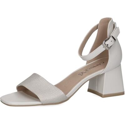 CAPRICE , Sandalias Mujer, Color Blanco, 40 EU CAPRICE , Sandalias Mujer, Color Blanco, 40 EU