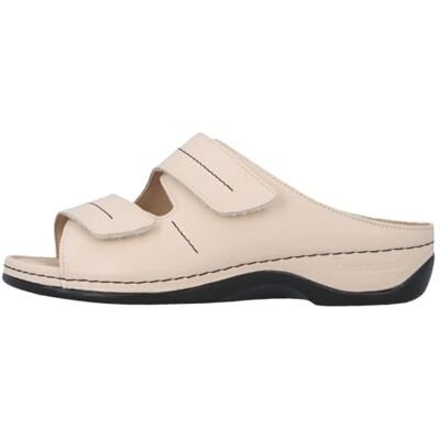 Berkemann Melbourne Daria, Zapatillas de Estar por casa con talón Abierto Mujer, Creme Berkemann Melbourne Daria, Zapatillas de Estar por casa con talón Abierto Mujer, Creme