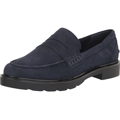Anne Klein Emmylou, Mocasín Plano Mujer, Azul Marino, 41.5 EU Anne Klein Emmylou, Mocasín Plano Mujer, Azul Marino, 41.5 EU
