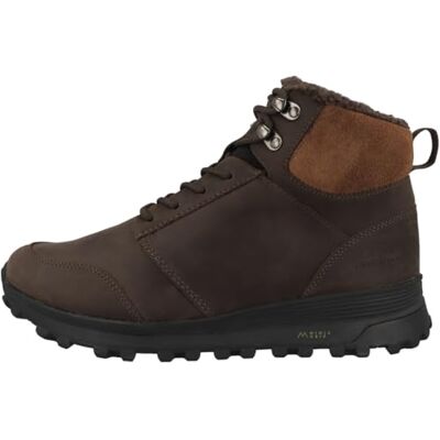 Clarks Atl Trek Up Zapatos de piel impermeables en color marrón, con forro cálido, ajuste estándar, talla 6.5, Brown, 40 EU Clarks Atl Trek Up Zapatos de piel impermeables en color marrón, con forro cálido, ajuste estándar, talla 6.5, Brown, 40 EU