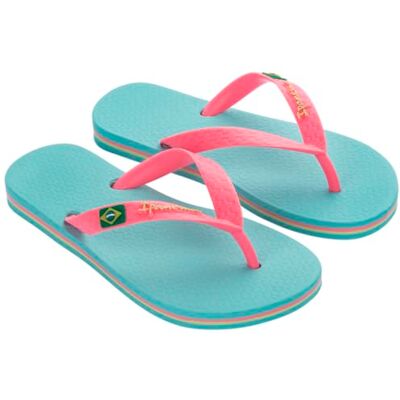 Ipanema Bebé niña CLAS Brasil II Kids Flip-Flop, Luz azul rosa, 25/26 EU Ipanema Bebé niña CLAS Brasil II Kids Flip-Flop, Luz azul rosa, 25/26 EU