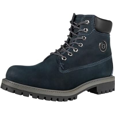 bugatti 321-ANV30, Botas de Forro frío Hombre, Azul Oscuro y Negro, 40 EU bugatti 321-ANV30, Botas de Forro frío Hombre, Azul Oscuro y Negro, 40 EU