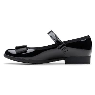 Clarks Scala Tap K, Bailarinas Niñas, Negro (Negro Black Pat Black Pat), 32.5 EU Clarks Scala Tap K, Bailarinas Niñas, Negro (Negro Black Pat Black Pat), 32.5 EU