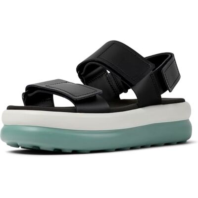 Camper Sandalias de mujer Pelotas Flota Up K201728 con 2 correas, Negro 005, 39 EU Camper Sandalias de mujer Pelotas Flota Up K201728 con 2 correas, Negro 005, 39 EU