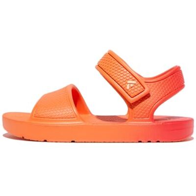 Fitflop iQUSHION Kids Toddler Ombre Ergonomic B/S Sandals, Sandalia Niñas, Red Coral, 22.5 EU Fitflop iQUSHION Kids Toddler Ombre Ergonomic B/S Sandals, Sandalia Niñas, Red Coral, 22.5 EU