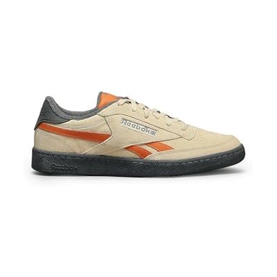 Reebok Zapatillas Unisex Club C Revenge Vintage, Color beige/gris/5/rustorange, Talla 42 EU Reebok Zapatillas Unisex Club C Revenge Vintage, Color beige/gris/5/rustorange, Talla 42 EU
