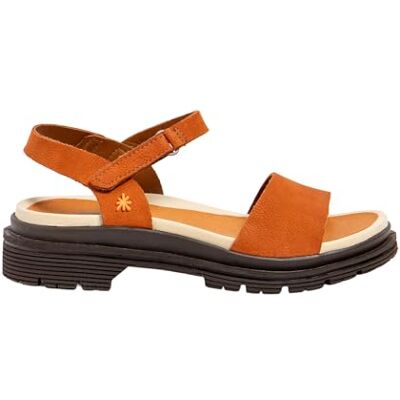 ART Birmingham, Sandalias Planas Mujer, Dark Orange-Brown, 40 EU ART Birmingham, Sandalias Planas Mujer, Dark Orange-Brown, 40 EU