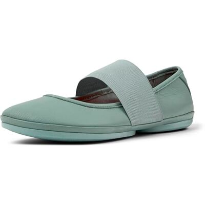 Camper Mujer Derecha Nina Cerrada Bailarinas, Verde Medio 259, 35 EU Camper Mujer Derecha Nina Cerrada Bailarinas, Verde Medio 259, 35 EU