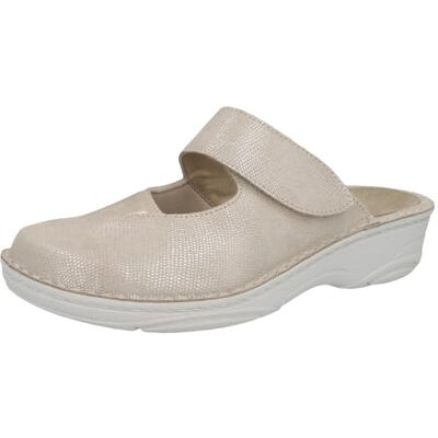 Berkemann Heliane, Mule Mujer, Beige Shiny, 36 1/3 EU Berkemann Heliane, Mule Mujer, Beige Shiny, 36 1/3 EU