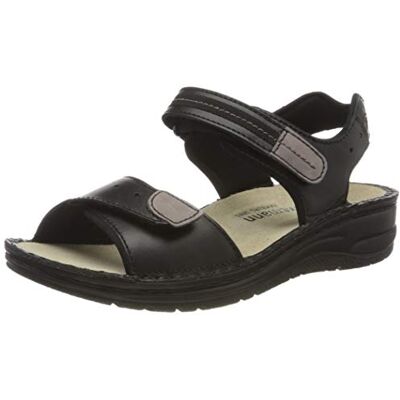 Berkemann Leni 03102_G Sandalias para mujer, Negro, 42 2/3 EU Berkemann Leni 03102_G Sandalias para mujer, Negro, 42 2/3 EU