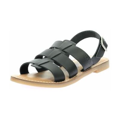 Kickers Kick Landor, Sandalias Planas Mujer, Negro, 39 EU Kickers Kick Landor, Sandalias Planas Mujer, Negro, 39 EU