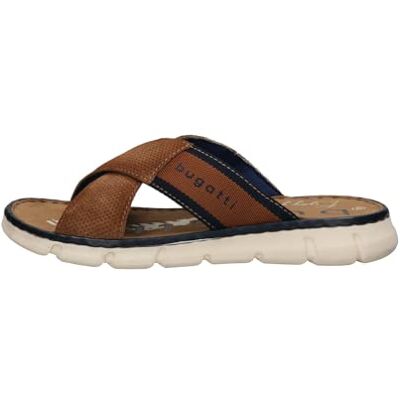 bugatti 321-ak083, Pantuflas Hombre, coñac, 45 EU bugatti 321-ak083, Pantuflas Hombre, coñac, 45 EU