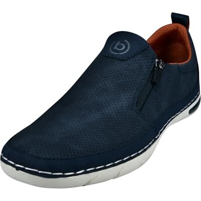 bugatti 321-asg60, Mocasín Hombre, Azul Oscuro, 40 EU bugatti 321-asg60, Mocasín Hombre, Azul Oscuro, 40 EU