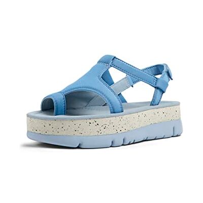 Camper Sandalias Oruga Up K201543 para mujer, Azul 003, 38 EU Camper Sandalias Oruga Up K201543 para mujer, Azul 003, 38 EU