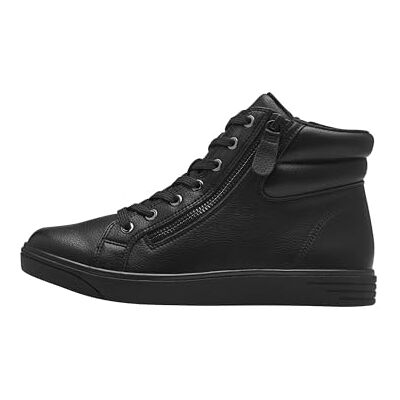 Jana Zapatillas Altas para Mujer , Botas de Moda, Negro, 37 EU Ancho Jana Zapatillas Altas para Mujer , Botas de Moda, Negro, 37 EU Ancho