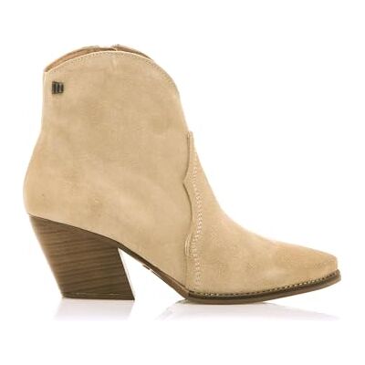 MTNG Botines de tacón Mujer Botines de tacón Missouri 59743 Mujer De Piel, con Interior Piel, caña Baja y Punta Afilada Botines de tacón Casual Cierre con Cremallera 57389 Beige MTNG Botines de tacón Mujer Botines de tacón Missouri 59743 Mujer De Piel, con Interior Piel, caña Baja y Punta Afilada Botines de tacón Casual Cierre con Cremallera 57389 Beige