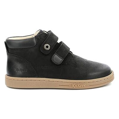 Kickers TACKEASY, Oxford Plano Unisex niños, Noir, 18 EU Kickers TACKEASY, Oxford Plano Unisex niños, Noir, 18 EU
