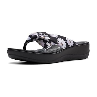 Clarks Arla Glison, Chanclas Mujer, Negro Multi Textil, 39 EU Clarks Arla Glison, Chanclas Mujer, Negro Multi Textil, 39 EU