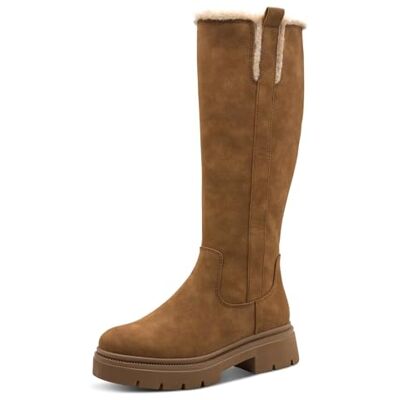 MARCO TOZZI Long Boot , Botas para Nieve Mujer, marrón, 41 EU MARCO TOZZI Long Boot , Botas para Nieve Mujer, marrón, 41 EU