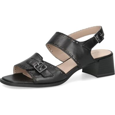 CAPRICE Damen , Sandalia con talón Mujer, Color Negro, 39 EU CAPRICE Damen , Sandalia con talón Mujer, Color Negro, 39 EU