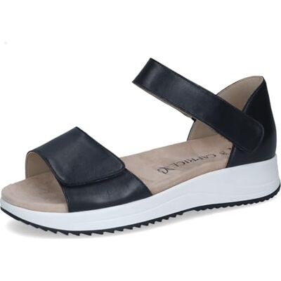 CAPRICE Sandalia plana para mujer , Ocean Nappa, 42 EU CAPRICE Sandalia plana para mujer , Ocean Nappa, 42 EU