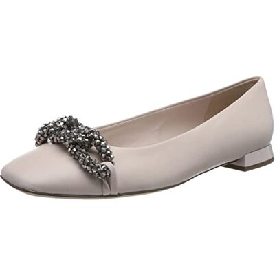 HÖGL Joya, Zapatos Tipo Ballet Mujer, Gris Claro, 39 EU X-Ancho HÖGL Joya, Zapatos Tipo Ballet Mujer, Gris Claro, 39 EU X-Ancho