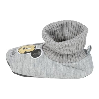 Disney Zapatillas de Andar por Casa de Mickey Mouse Color Gris Talla 21 Cierre Calcetín Zapatillas Infantiles Tipo Bota Elaboradas en Poliéster Producto Original Diseñado en España Disney Zapatillas de Andar por Casa de Mickey Mouse Color Gris Talla 21 Cierre Calcetín Zapatillas Infantiles Tipo Bota Elaboradas en Poliéster Producto Original Diseñado en España