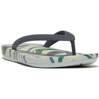 Fitflop iQUSHION KIDS JUNIOR SWIRLY ERGONOMIC FLIP-FLOPS, Sandalia, Blue, Fitflop iQUSHION KIDS JUNIOR SWIRLY ERGONOMIC FLIP-FLOPS, Sandalia, Blue,
