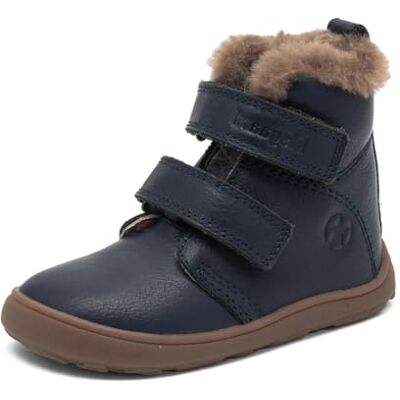 Bisgaard Barefoot Emil Lamb, Botas de Moda, Azul Marino, 32 EU Ancho Bisgaard Barefoot Emil Lamb, Botas de Moda, Azul Marino, 32 EU Ancho