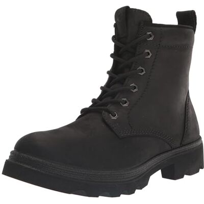 ECCO Grainer Waterproof Lace, Boots Mujer, Black, 41 EU ECCO Grainer Waterproof Lace, Boots Mujer, Black, 41 EU