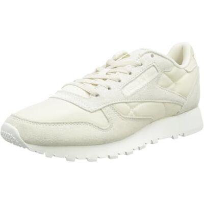 Reebok Classic Leather 001, Zapatillas de Deporte Mujer, Alabas Goldmt Chalk, 38 EU Reebok Classic Leather 001, Zapatillas de Deporte Mujer, Alabas Goldmt Chalk, 38 EU
