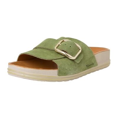Tamaris Damen 1-27507-42, Sandalias Planas Mujer, Green, 37 EU Tamaris Damen 1-27507-42, Sandalias Planas Mujer, Green, 37 EU